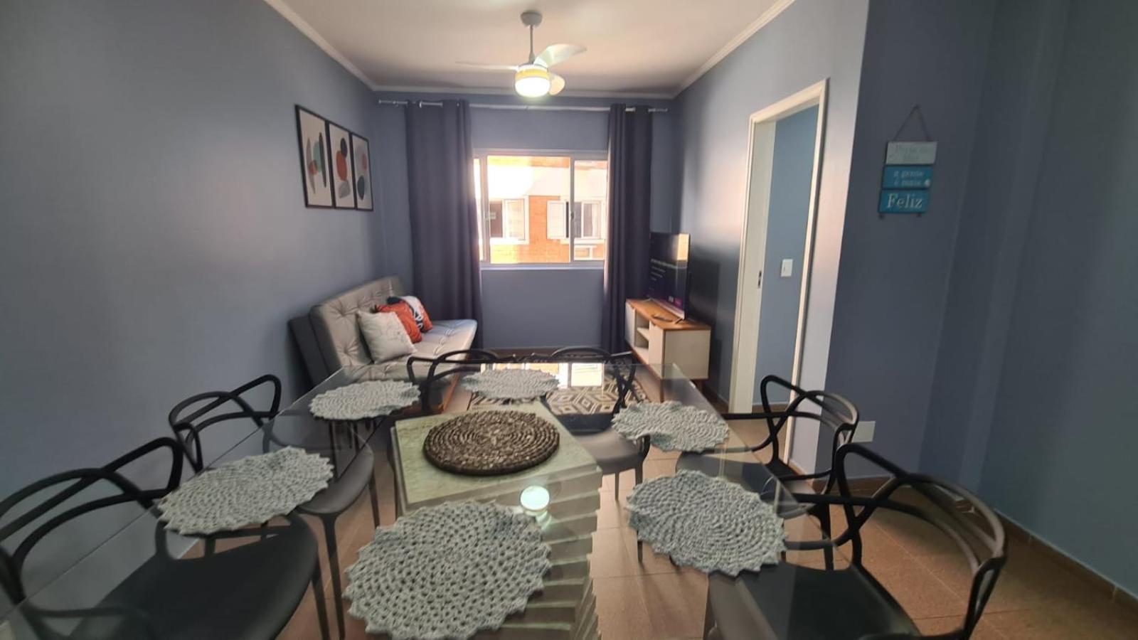 شقة Apartamento Confortavel 2 Dorm No Tortuga Enseada غوارويا المظهر الخارجي الصورة